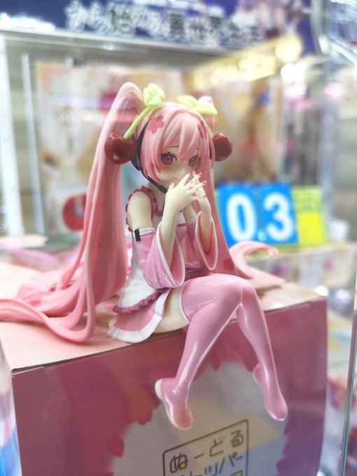 「初音ミクぬーどるストッパーフィギュアー桜ミク2023ー」入荷しました2