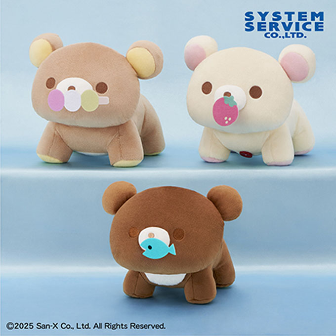 「リラックマ 木彫りのクマのまねっこぬいぐるみBIG」入荷しました
