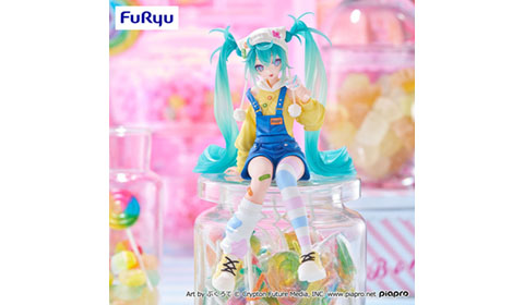 「初音ミク ぬーどるストッパーフィギュア -ロリポップ-」入荷しました