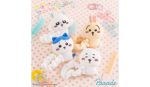 「ちいかわ ぬいぐるみシュシュ」入荷しました