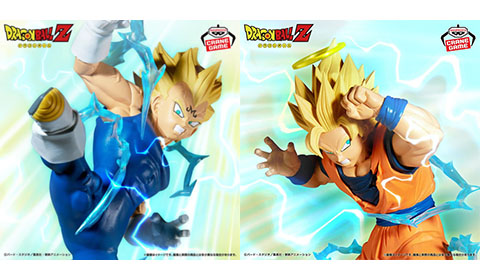 ［ドラゴンボールZ MATCH MAKERS 超サイヤ人2孫悟空（VS魔人ベジータ）］［ドラゴンボールZ MATCH MAKERS 魔人ベジータ（VS超サイヤ人2孫悟空）］が入荷しました