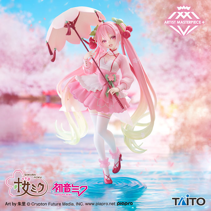 桜ミク AMP＋ フィギュア～桜ドレスver.～